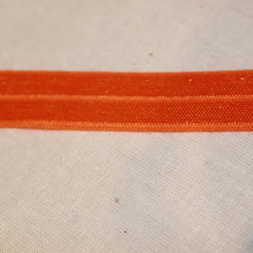 Orange foldeelastik 15 mm