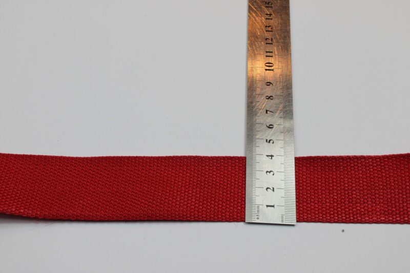 Rød 40 mm gjordbånd