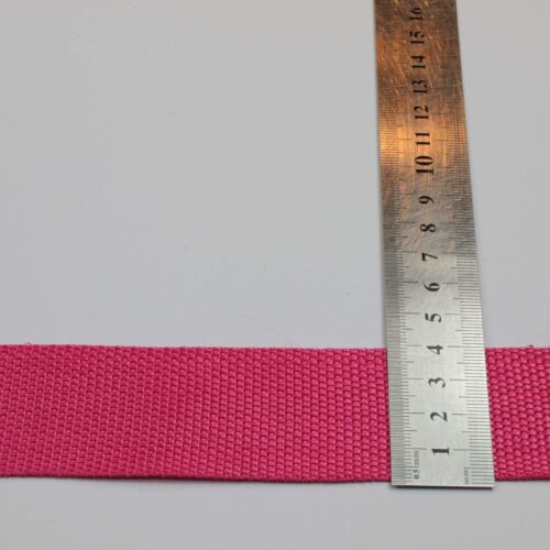 Pink 40 mm gjordbånd