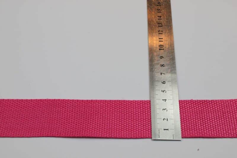 Pink 40 mm gjordbånd