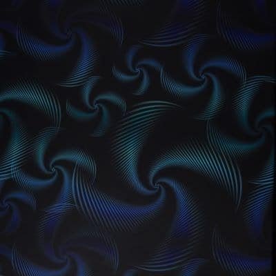 Twirl lines blåviolette farver på softshell